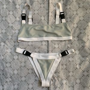 Frankie’s Bikinis Buckle Swimsuit